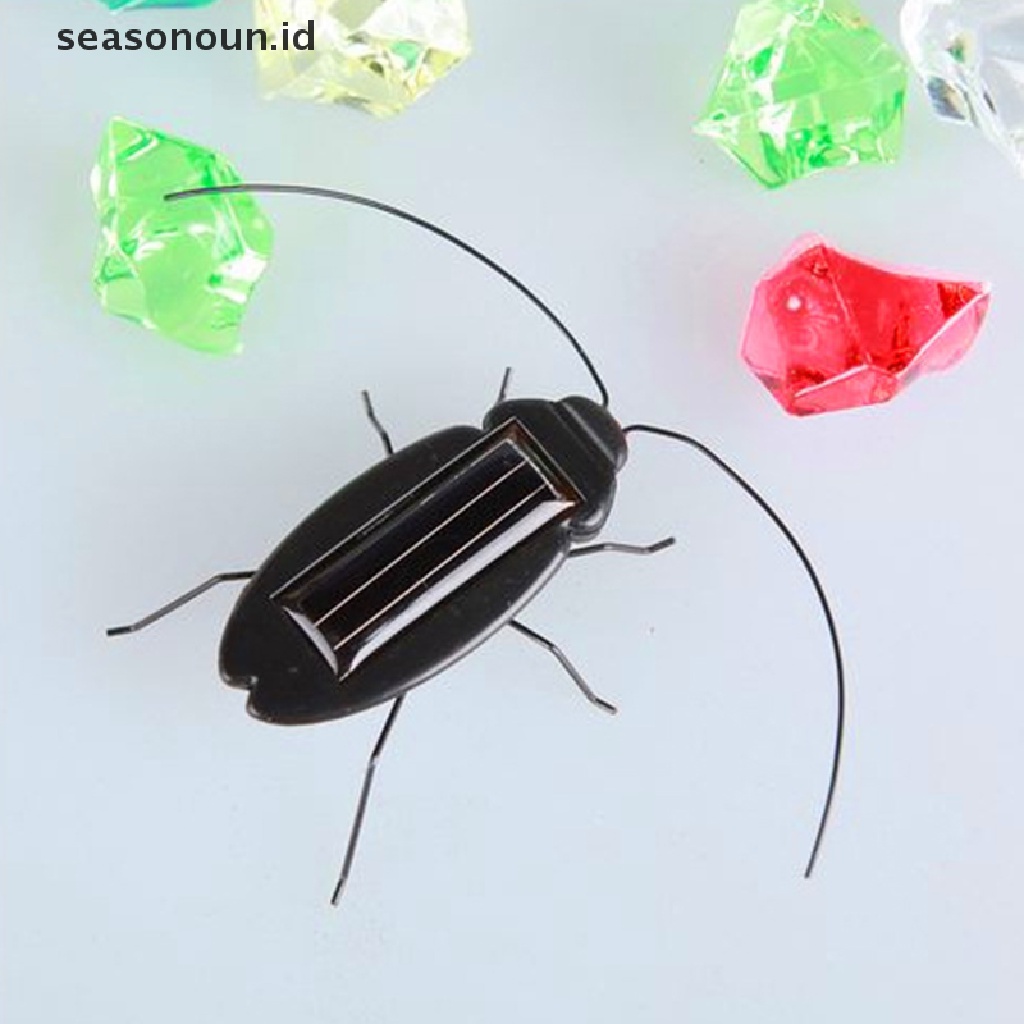 【seasonoun】 Solar Cockroach Puzzle Insect Model Animal Model .