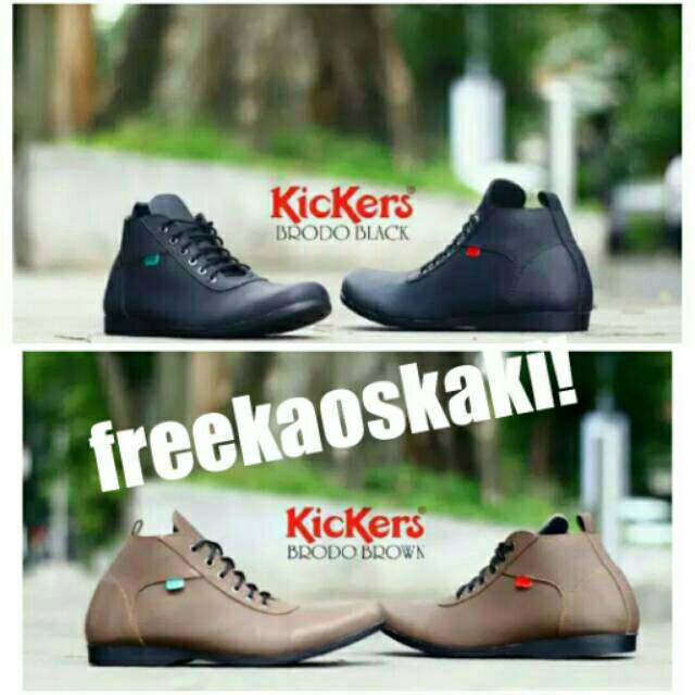 Sepatu Kickers Casual Formal Santai Kantor Kuliah Kerja Dinas Pantofel Vantopel PDH PDL Dishub Polri