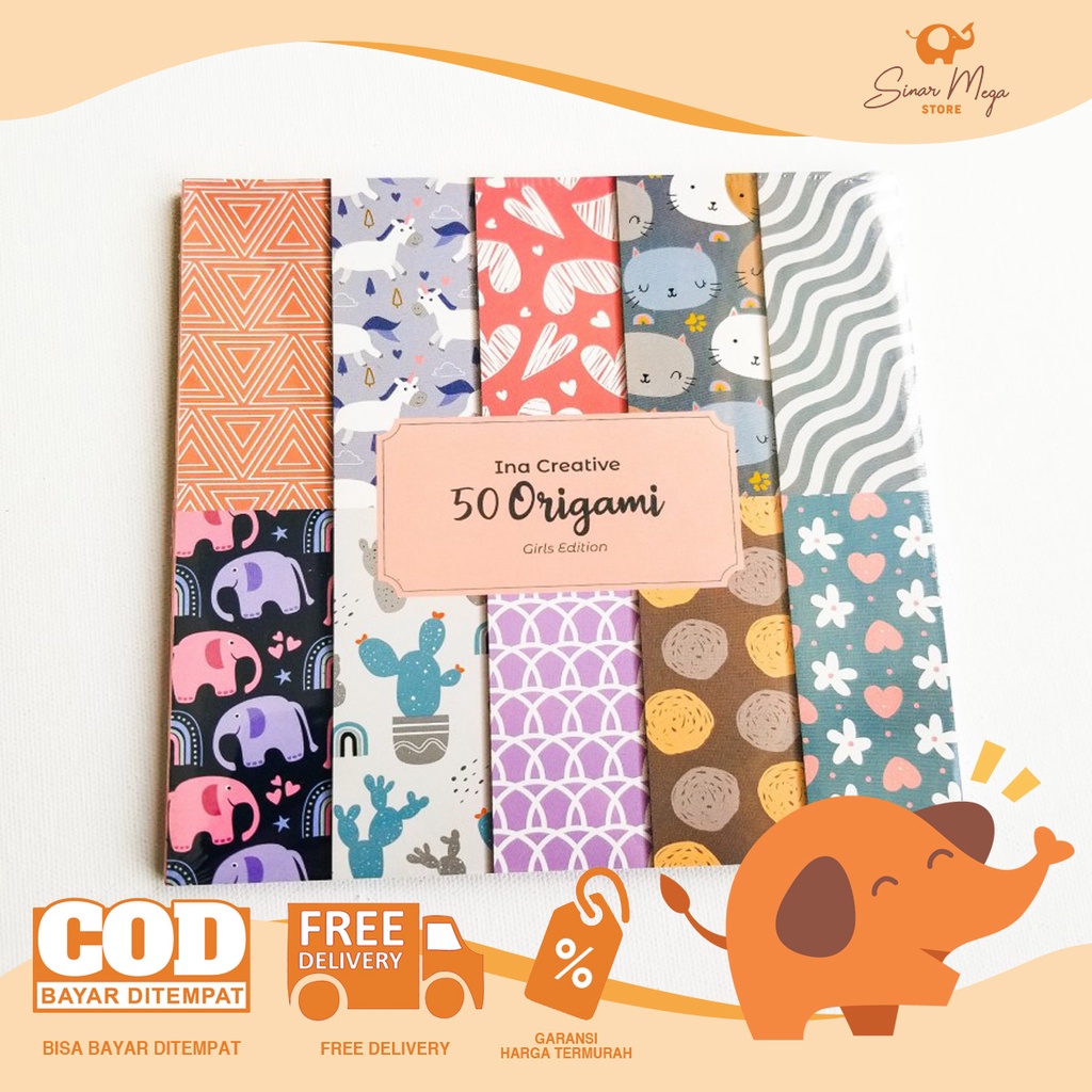 

INA Kertas Origami Animal & Girls Edition / Kertas Origami Motif Lucu Unik Murah Berkualitas