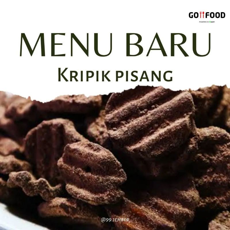 Kripik Pisang Coklat