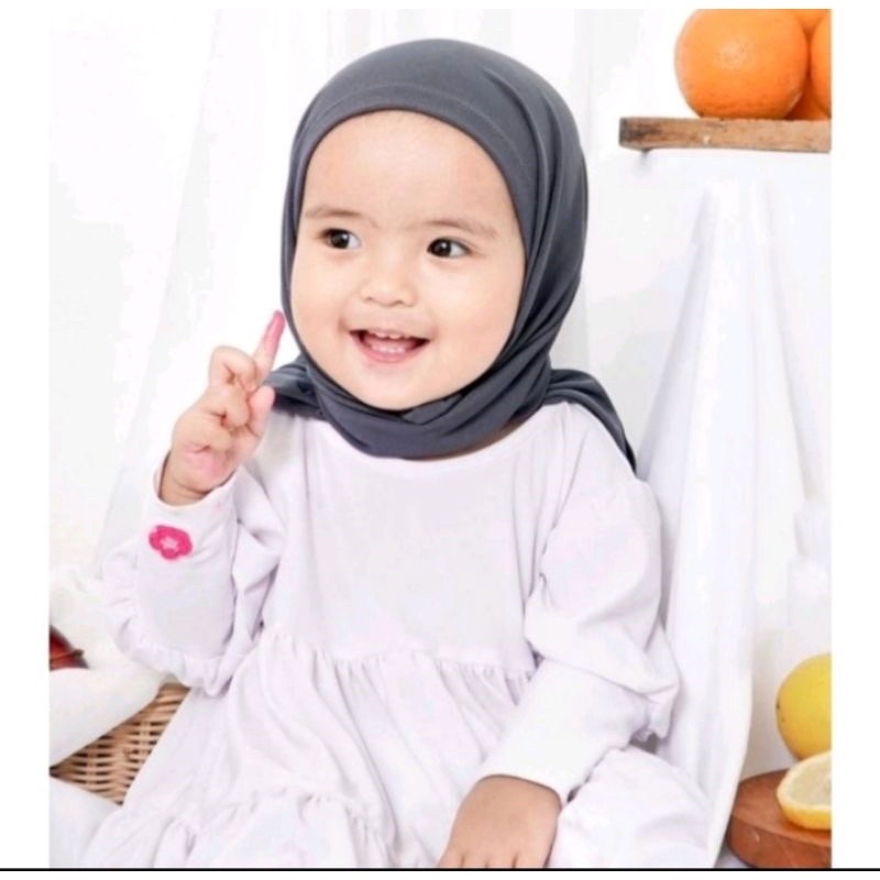 JILBAB HIJAB SEGITIGA INSTAN ANAK JERSY