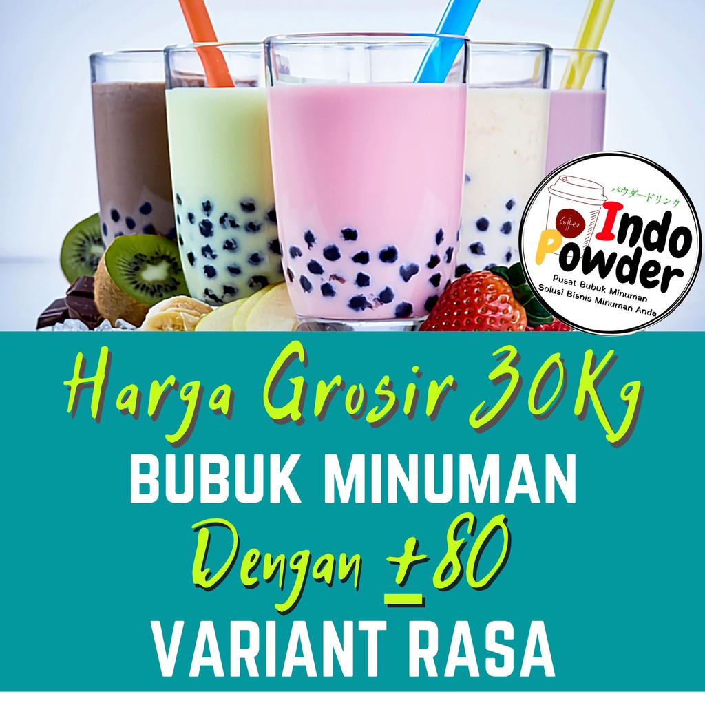 

Bubuk Minuman Grosir 30Kg, Bisa campur rasa apa saja