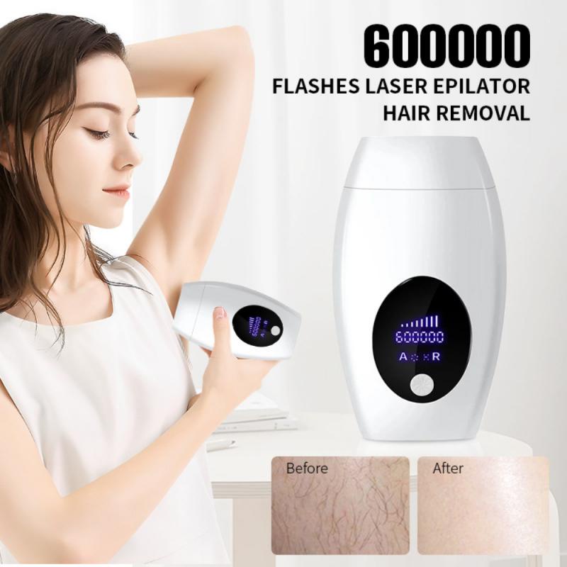 Kyliebeauty IPL Laser Penghilang Bulu PERMANEN bisa untuk seluruh badan KYLIEBEAUTY 600000 flash professional permanent IPL Laser Depilator LCD home use devices Photoepilator women painless hair remove Women Electric Laser Epilator With LED Screen