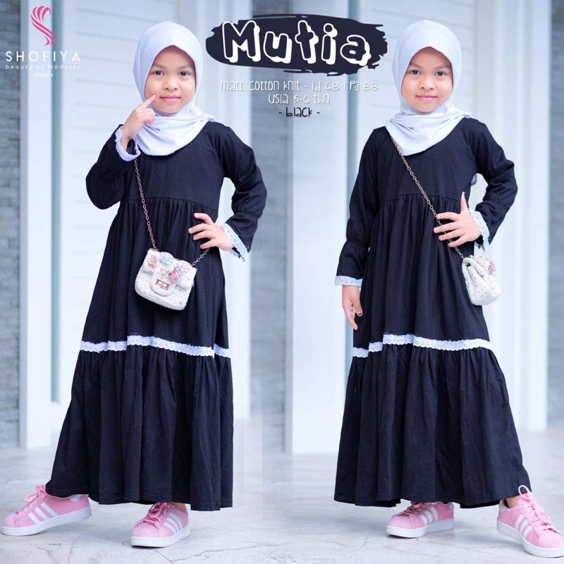 GAMIS ANAK MUTIA DRESS