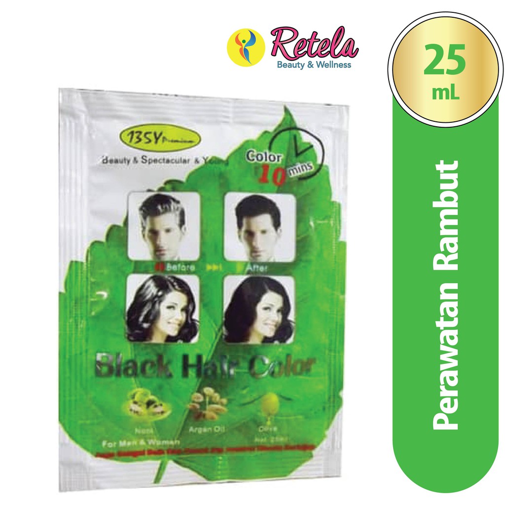 135Y Premium Black Hair Color / Cat Rambut / Semir Rambut