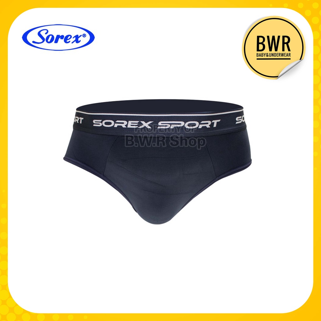 [ 2pc ] CD Sorex M 3903 Seamless / Celana Dalam Pria Super Strach Karet Tebal | Bwr