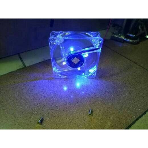 Fan Casing 8Cm Transparant Led