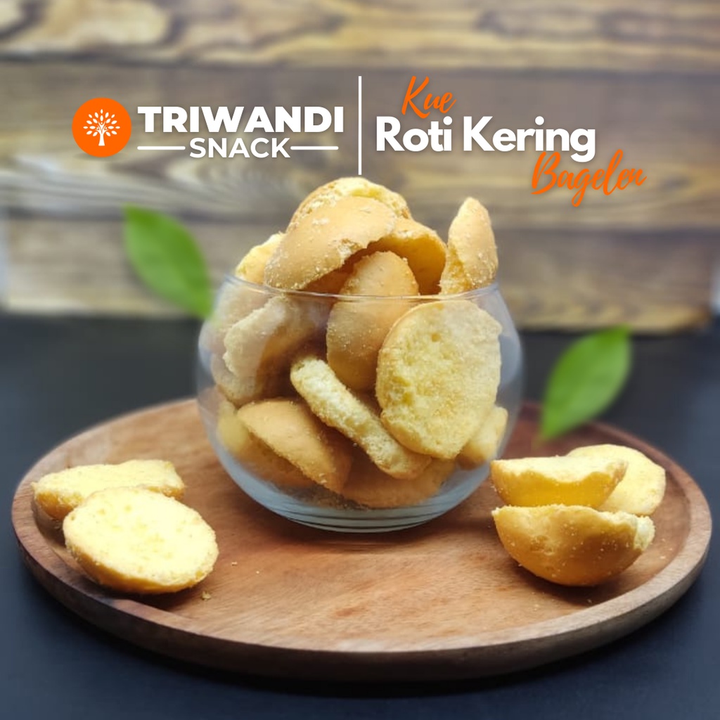 

Kue roti kering bagelen gosyen kemasan 100 - 250 gr TRIWANDI SNACK oleh oleh bandung