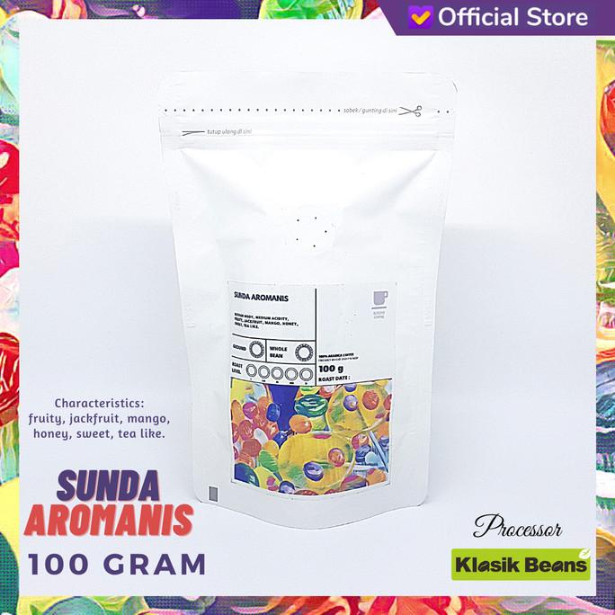 

SUNDA AROMANIS NATURAL 100 GRAM BY SUTOYO COFFEE