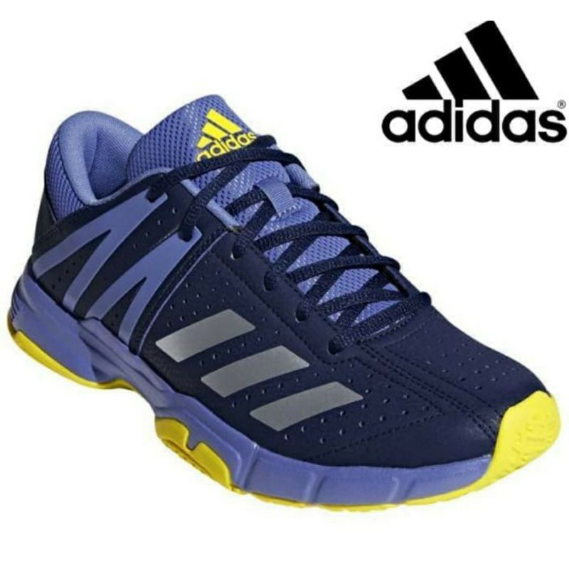 Preloved Sepatu Adidas Badminton Wucht P3 Navy Dark Blue Original 100%  Bulutangkis Shoes