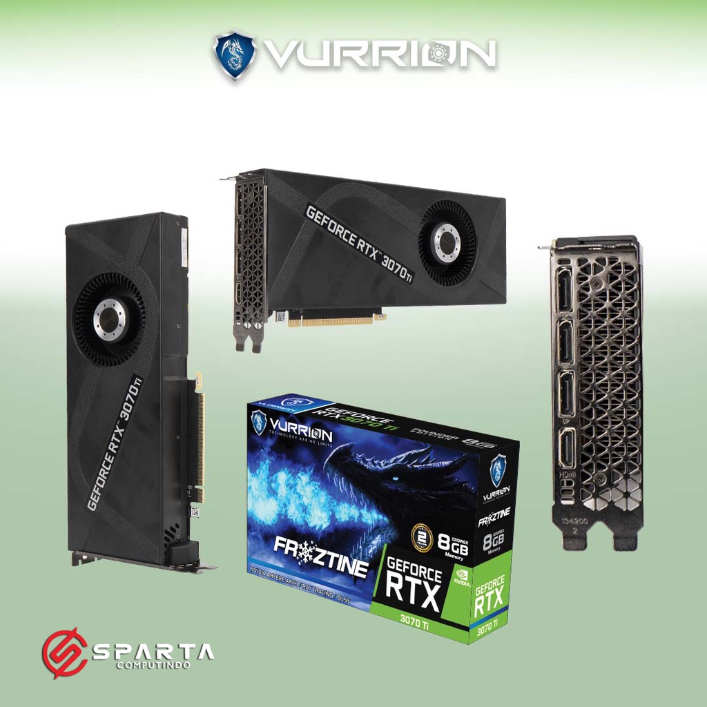 VGA Card Vurrion Nvidia Geforce RTX 3070Ti 8GB GDDR6X New Garansi Resmi