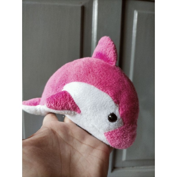 preloved / bekas pakai boneka angry bird, smurf, dolpin