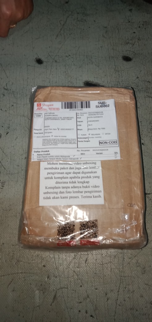 Kain Flanel Sumbu Untuk Hidroponik