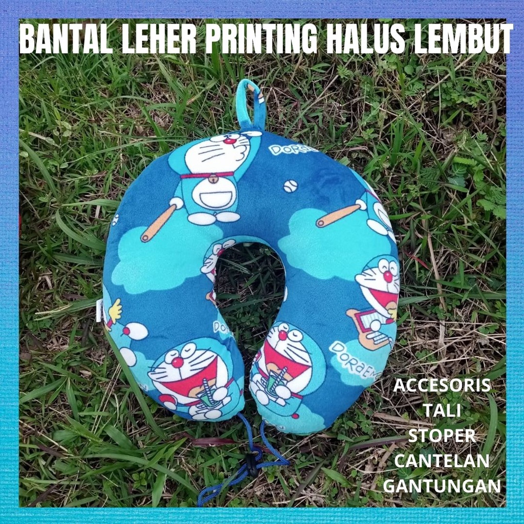 Bantal Leher Dewasa / Bantal Sandaran U Bahan Printing Dijamin Lembut Banget SNI