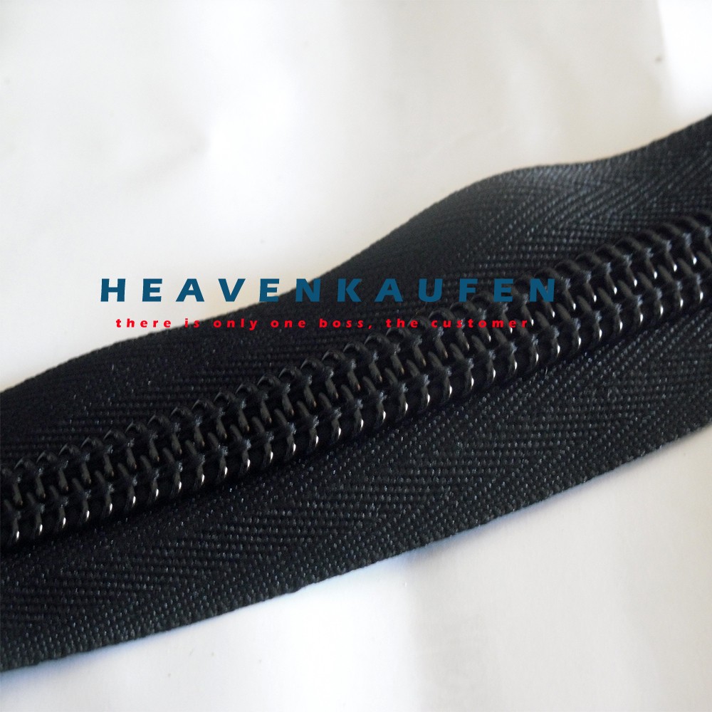 Resleting/Zipper Besar Amco No 10 Hitam Meteran