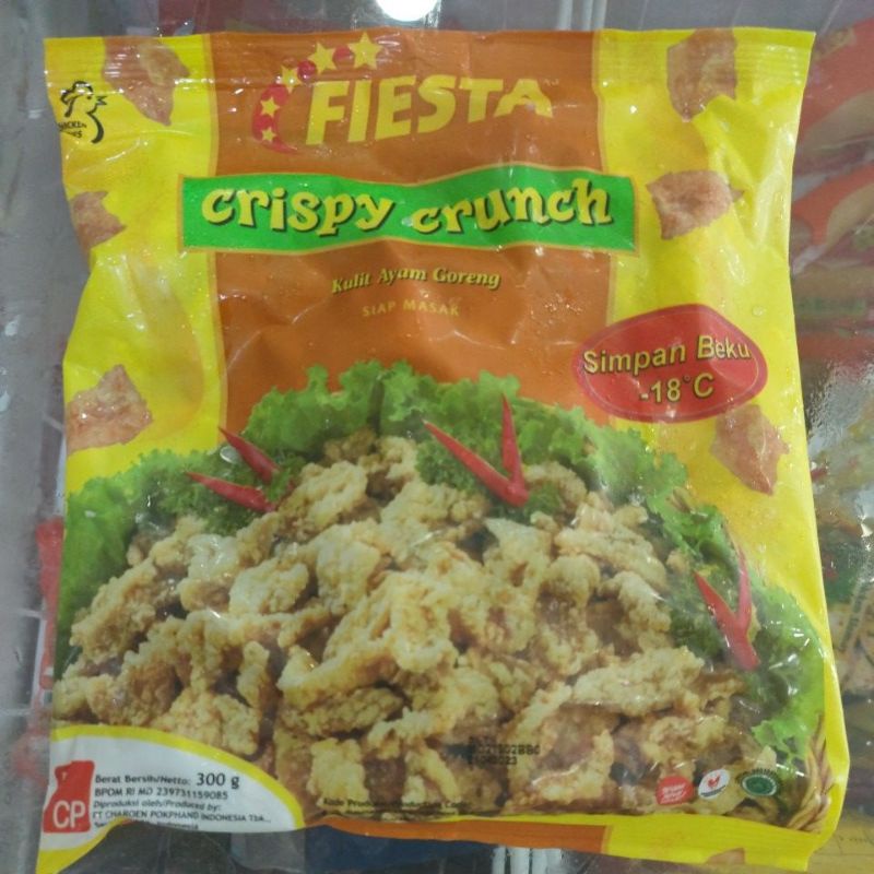 

fiesta Crispy crunchy/kulit ayam goreng/300gr