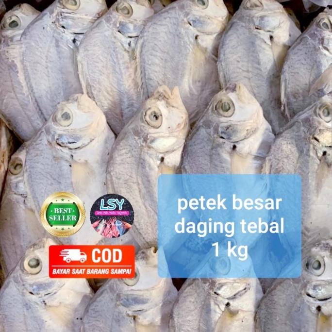 

[COD] ikan asin petek besar 1kg [COD]