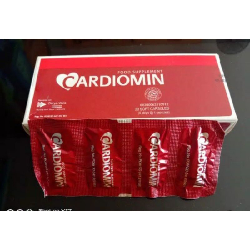 Jual CARDIOMIN VITAMIN UNTUK KESEHATAN JANTUNG | Shopee Indonesia