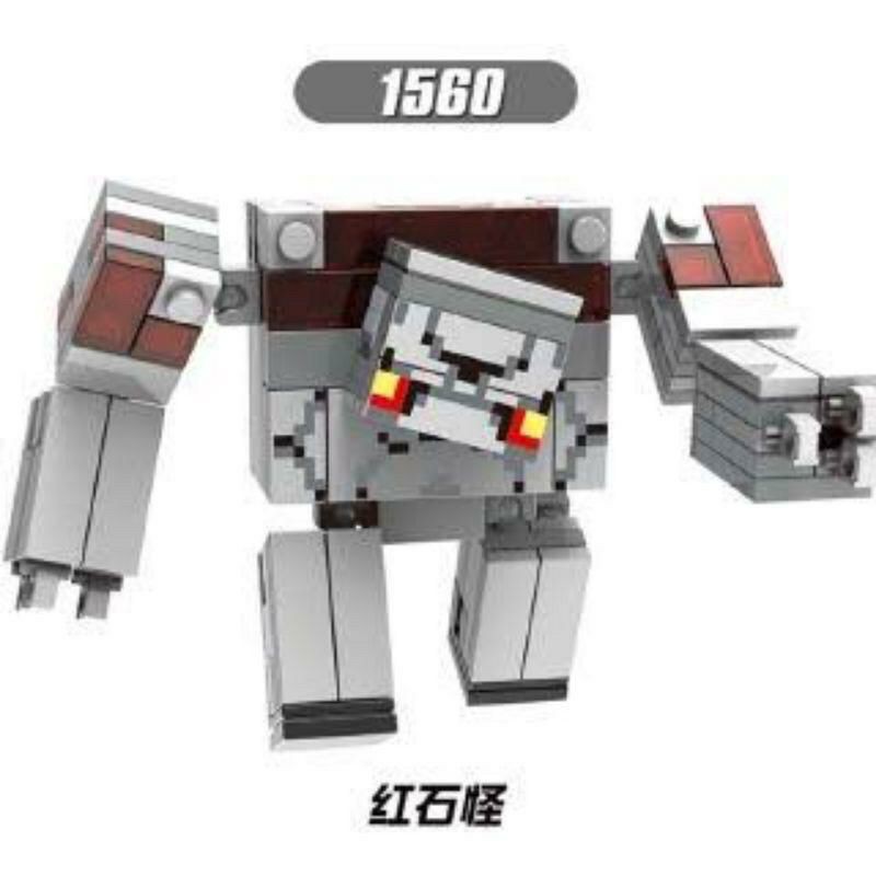 Lego Minecraft redstone Golem mine craft my world Minifigure