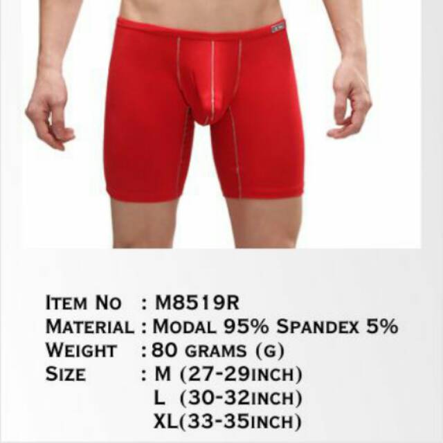 Celana Dalam Pria UzHot Men’s Boxer Shorts M8519
