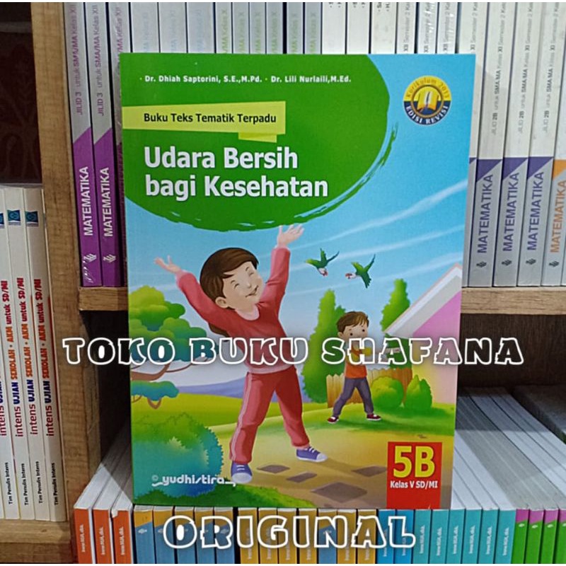 Paket 5 Buku Tematik Terpadu Yudhistira 5A 5B 5C 5D 5E K13 Edisi Revisi Kelas 5 SD ORI