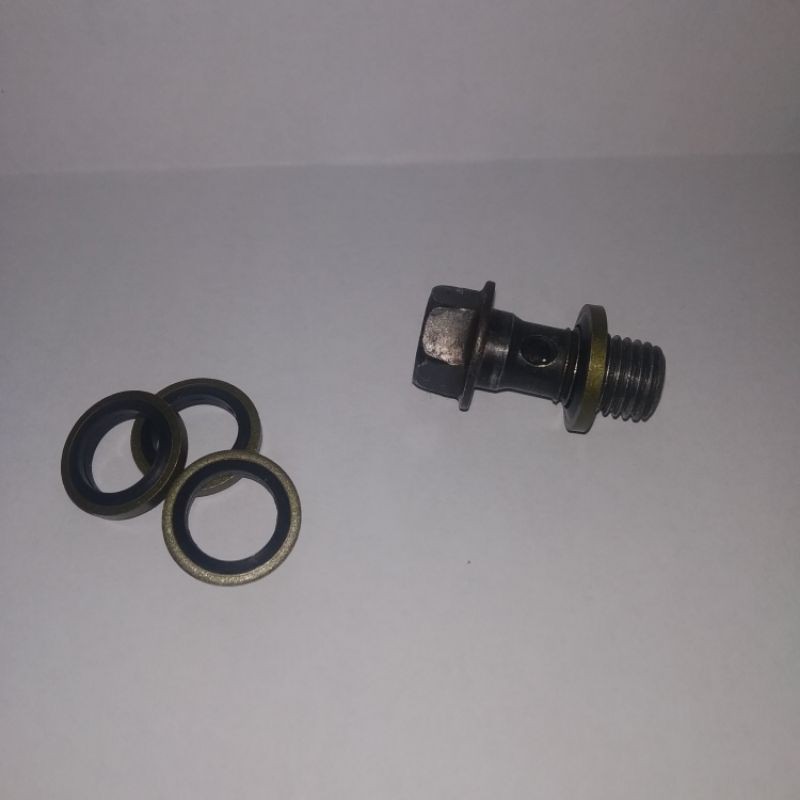 Ring baut banjo kaliper/ring baut selang rem kaliper