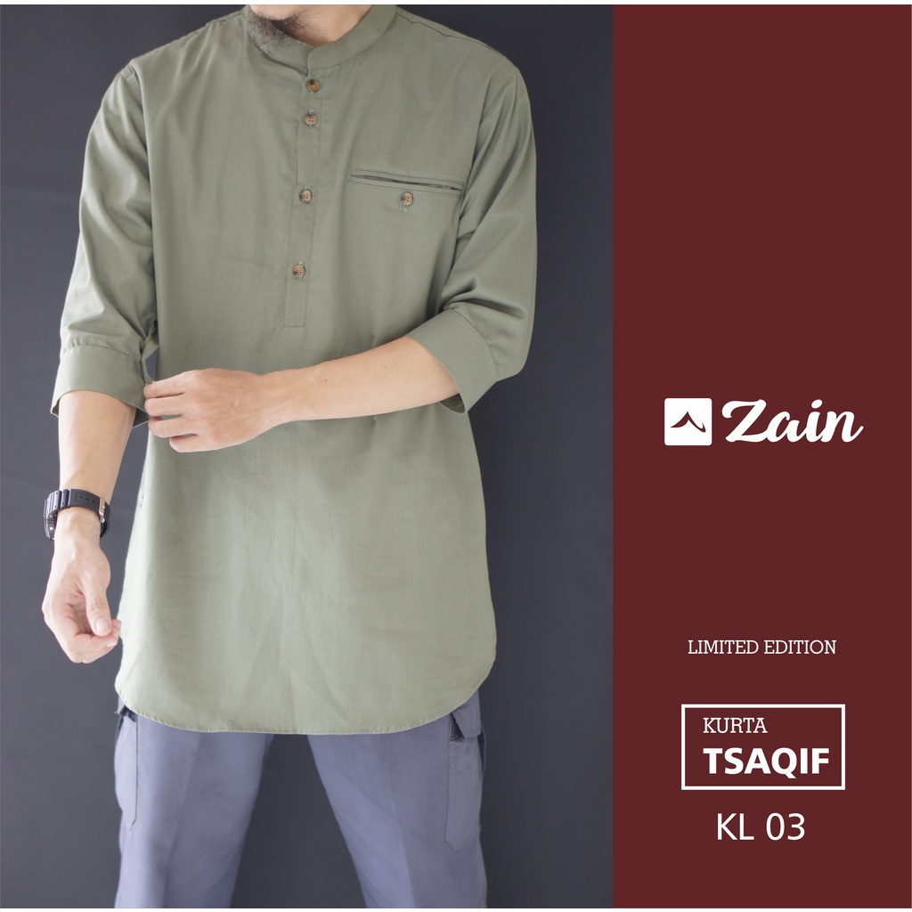 Kurta Tsaqif Kurta Limited Stock &amp; Desain Ekslusif Lengan Tiga Perempat | Kurta Tsaqif Kualitas Terbaik Dan Nyaman