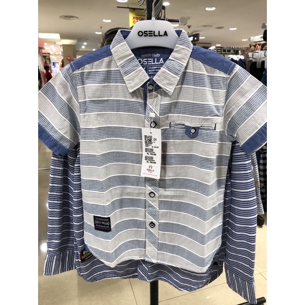 Kemeja anak Osella kids