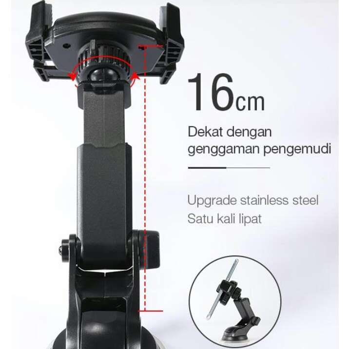 HOLDER MOBIL dashboard 360 rotatable secure and convenient car stent ROBOT RT-CH11