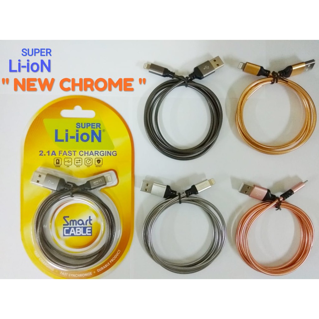 Kabel Data Super Li-ion Chorme MICRO