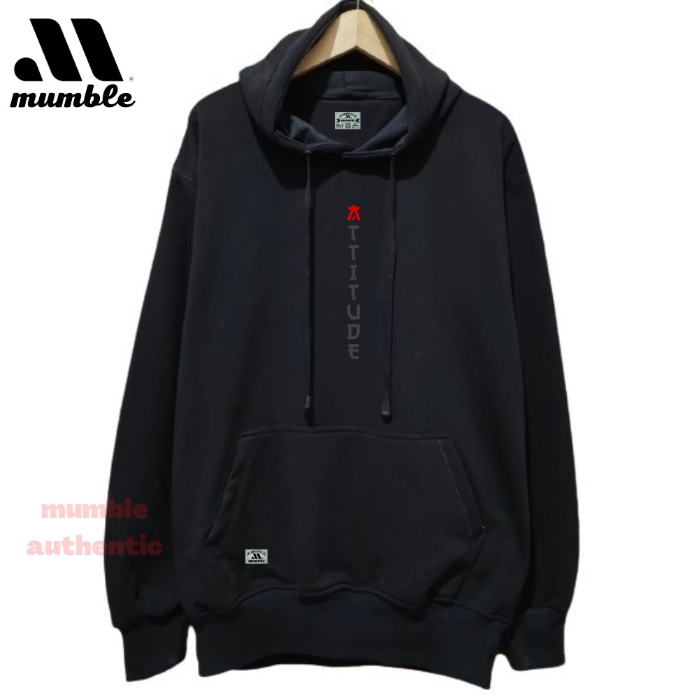 Switer Hodie Distro Original Mumble Authentic Keren Sweater Cowok Cewek List Attitude Terbaru Kekinian Warna Hitam Unisex Oversize M L XL XXL