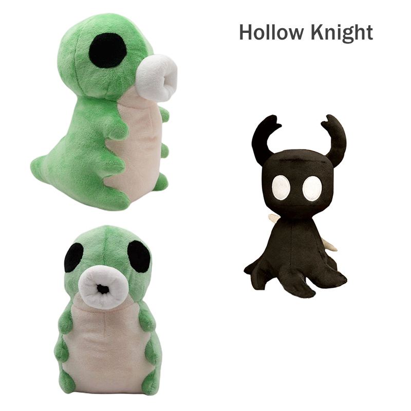 New Hollow Knight Zote Plush Toy Game Hollow Knight Plush Figure Doll Stuffed Soft Gift Toys for Children Kids Boys Christmas