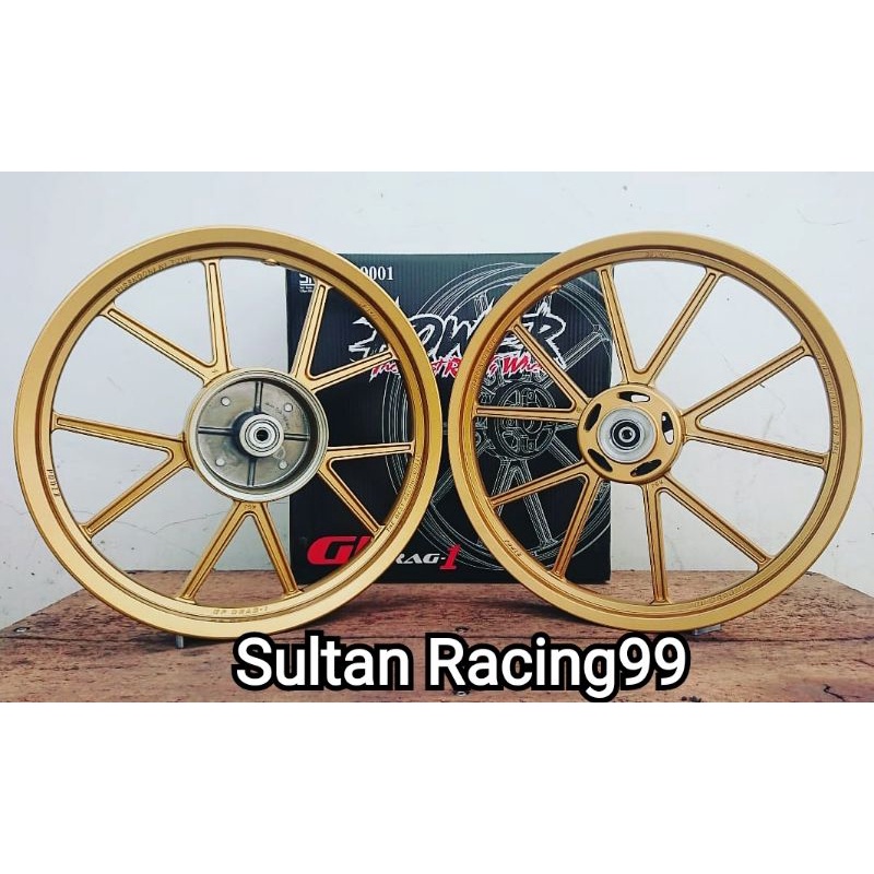 Velg Power GP Whell Noz Model Copy Daytona 1 Set 160/185x17 Jupiter Z MX FizR Vega Z1