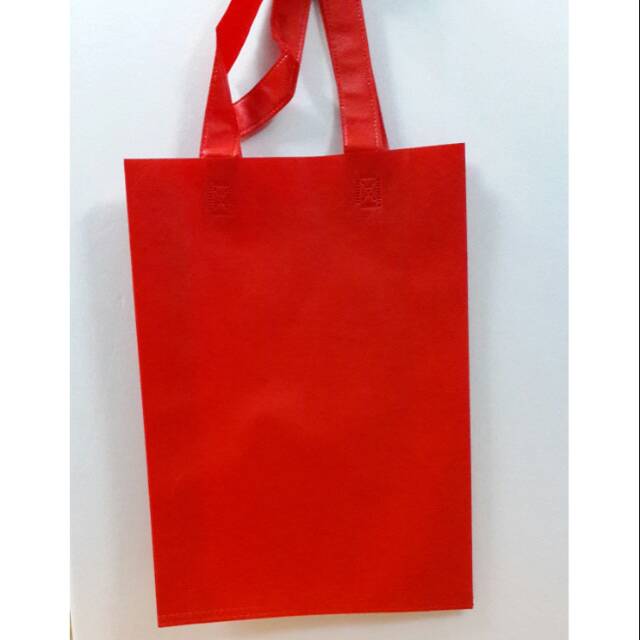 Tas goodie bag spunbond uk 35x25x8 murah meriah