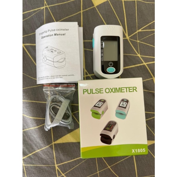 [READY STOCK] Pulse Oximeter Oxymeter X1805
