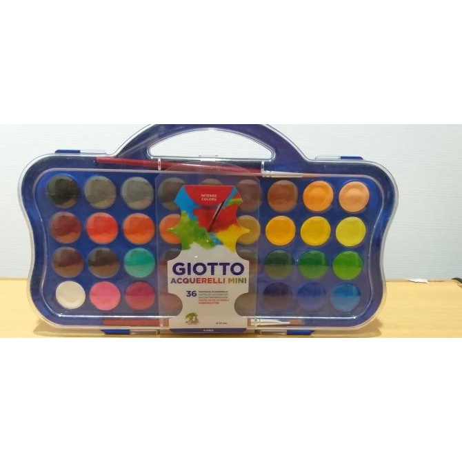 

Giotto Acquerelli 36 23mm 352700 / Water Color Cake / Cat Air