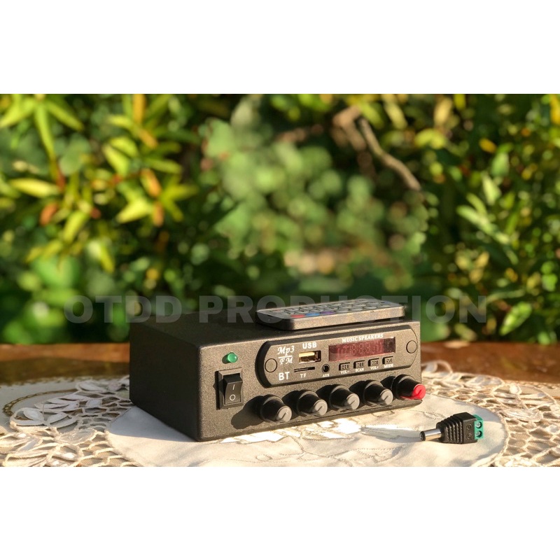 TPA3116D2 Power Ampli Bluetooth Class D Subwoofer (Ampli Mobil & Truk 5 Potensio)