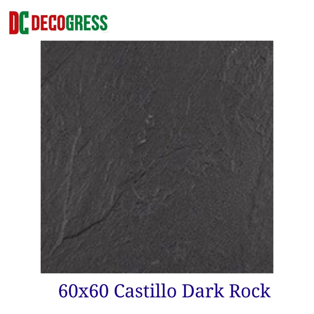 DECOGRESS - Granit 60x60 Castillo Dark Rock (Kasar)