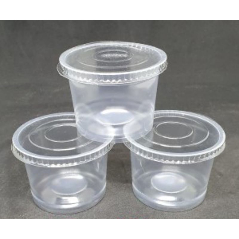 gelas puding agar 100 120 ml tutup cup jelly pudding