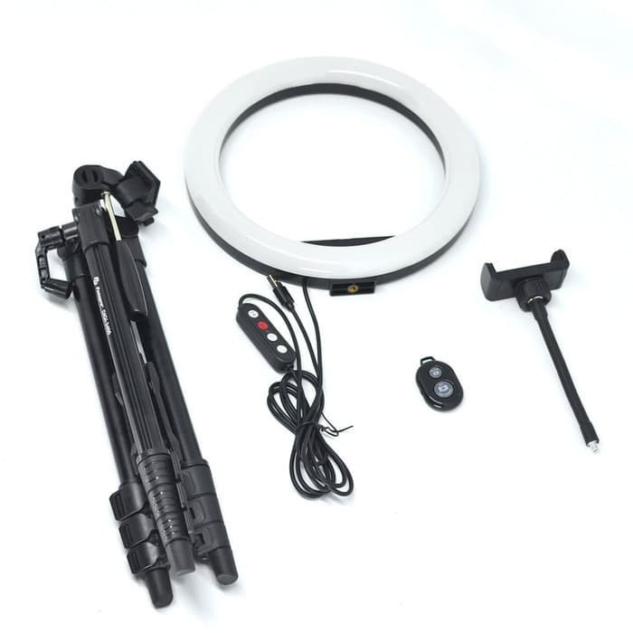 Fotopro L4 LED Ring Light Live Kit Beauty Selfie with Tripod