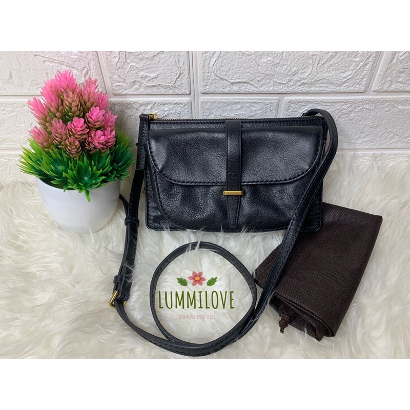 Preloved Fossil Sling Bag Original - Tas Selempang