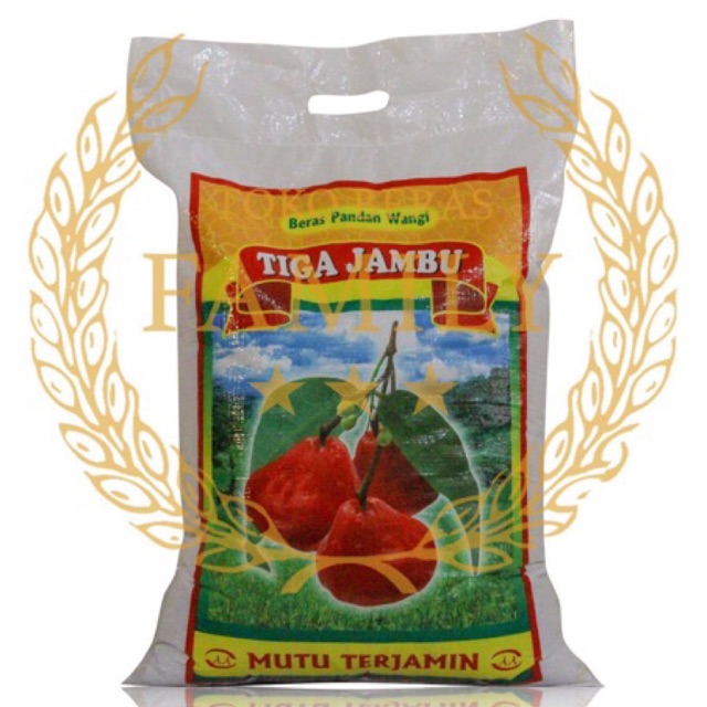 

Beras Tiga Jambu Pandan Wangi Premium & Super Premium ( 15kg-20kg)