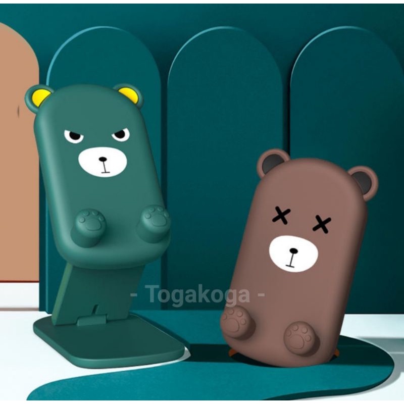 Folding Stand Holder Hape dan Tablet karakter Lucu