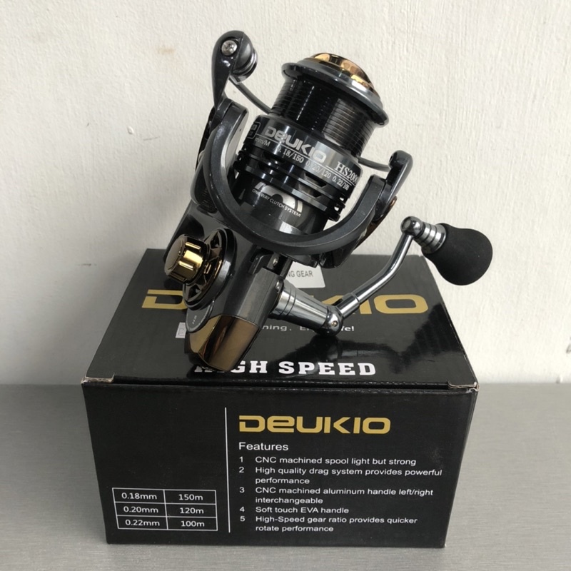 REEL DEUKIO HIGH SPEED HS 2000 / 3000 / 5000