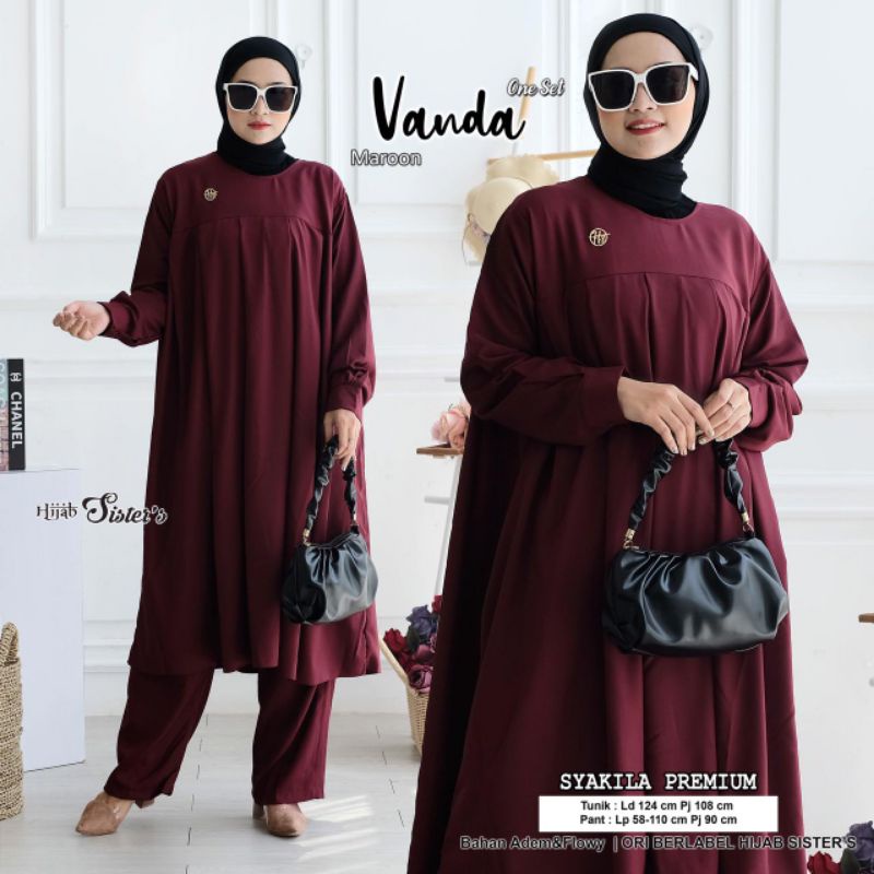 VANDA ONE  SET BY HIJAB SISTER