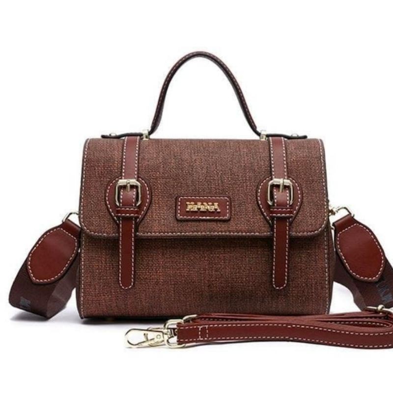 HANA AIDEN SLING BAG H056 BROWN