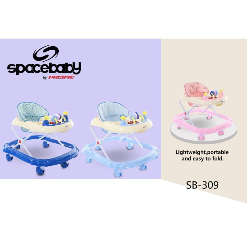 Space Baby Walker Spacebaby SB306 SB309 Sunflower Toy Dorongan Bayi