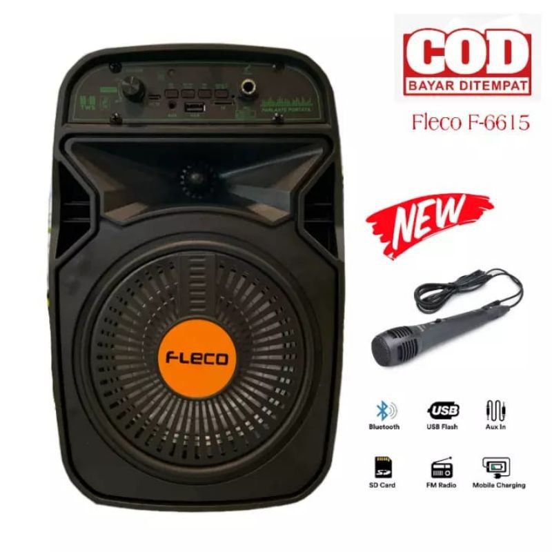 Speaker Bluetooth Fleco F 6615 BT Plus Mic