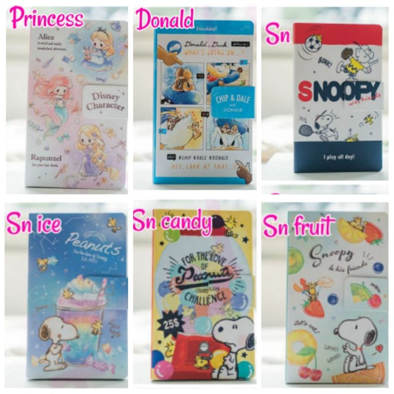 

CL Memo notes clip Princess Donald Snoopy