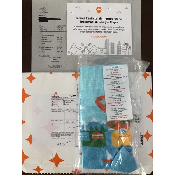 Kaos kaki Google Local Guides Original